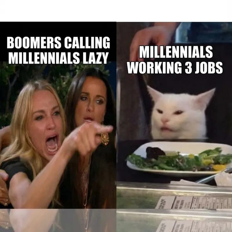 OK Boomer vs 3 Jobs